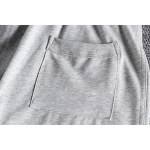 Shorts de sport décontractés pour hommes sur mesure, tailles XS XXS, vêtements de sport d'été amples en molleton bouclette respirant, coton imperméable, maille, cordon de serrage - Product Image 5