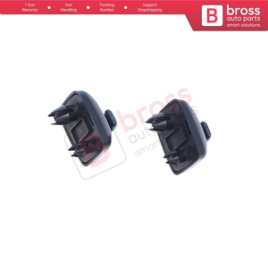 BDP1656-1 2 Pieces Sun Visor Shade Holder <b>Hook</b> <b>Clips</b> Black Color for A1 A3 A4 B7 B8 B9 A5 A6 C6 Q2 Q3 Q5 TT Exeo - Product Image 2