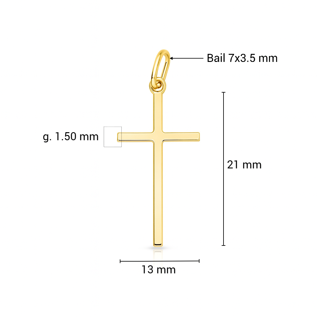 เยลโลว์โกลด์ 21x13มม