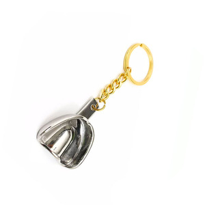 Plateau d'impression dentaire de la meilleure qualité porte-clés plateau d'impression dentaire en acier inoxydable finition polonaise avec porte-clés enduit - Product Image 5