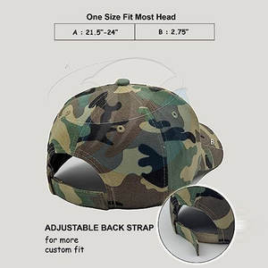 Sombrero Clásico de Béisbol de algodón de último diseño bordado a mano deportivo desgaste impreso sombrero de béisbol - Product Image 3