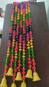 พวงมาลัยระฆังปอมปอมปอมรู้สึกประณีตสำหรับเฉลิมฉลองเทศกาลคริสต์มาสตกแต่งงานแต่งงานเครื่องประดับสำหรับทุกโอกาส - Product Image 6