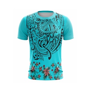 Vente en gros T-shirts personnalisés pour hommes et femmes sur toute la surface Impression numérique par sublimation en polyester avec logo personnalisé Conception graphique - Product Image 1