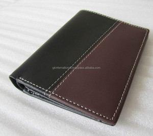 Men's Leather <b>Wallets</b> Made in India Customized logo Sizes OEM Men's Cow Leather <b>Wallet</b> Featuring RFID Blocking <b>Card</b> Slot - Product Image 6