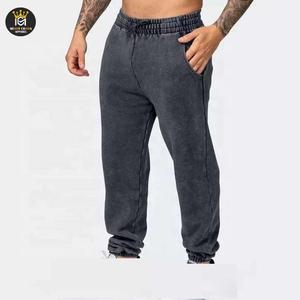 กางเกงวอร์มแนวสตรีทของผู้ชายกางเกงผ้าฝ้ายลำลองซัก2025โลโก้ได้ตามต้องการ - Product Image 1