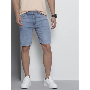 Pantalones Cortos Vaqueros para Hombre, Casuales, de Verano, Tejido Elástico, Elegantes, hasta la Rodilla, Ajuste Cómodo, Pantalones Cortos Vaqueros de Moda para Hombre - Product Image 6