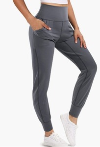 Dernier modèle Pantalon de sport taille haute personnalisé 2024 pour femmes Leggings d'automne à motif imprimé de fitness et d'entraînement Leggings de yoga pour le levage des hanches - Product Image 5