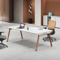 Bureau de bureau simple personnalisable Bureaux d'ordinateur Table de travail Mobilier de table de bureau exécutif