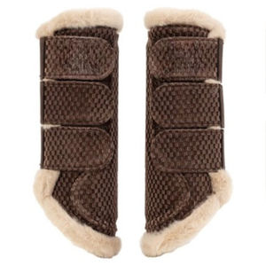 Bottes de protection pour chevaux pakistanais sur mesure, rembourrage absorbant les chocs, soutien complet des tendons et des jarrets, durables et confortables - Product Image 6