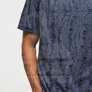 Camisetas de Hombre de Alta Calidad, 100% Algodón, Corte Regular, Estampado Desgastado, Estilo Casual Ligero, Manga Corta, Ecológicas, de Secado Rápido y Transpirables - Product Image 3