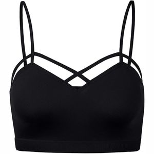 Sujetador deportivo de Yoga transpirable de secado rápido ligero de talla grande para mujer con logotipo frontal para entrenamiento de gimnasio - Product Image 2