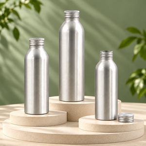 Botellas de Agua de Aluminio Personalizadas con Tapas de Rosca para Camping, Senderismo, Deportes y Viajes - Product Image 1