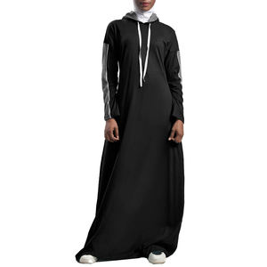 Nuevo Estilo de Abaya para Mujer, Vestido Musulmán de Manga Larga con Bordado, Abaya para Mujer en Venta, Servicio OEM, Precio Económico - Product Image 1