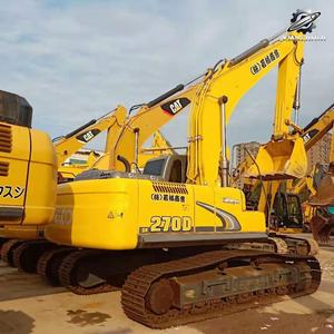 Excavatrice d'occasion Kobelco SK270, 27 tonnes, godet de 1,5 m³, marque japonaise d'origine, grande excavatrice de construction sur chenilles, faible nombre d'heures, certifiée CE - Product Image 2