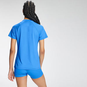 T-shirt de gymnastique à manches raglan pour femmes coupe régulière séchage rapide respirant hauts de fitness Logo personnalisé OEM vêtements de sport d'entraînement t-shirt en gros - Product Image 3