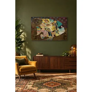 Fida Boris Ankin Poisson avec visage de femme, impression sur toile - Product Image 5
