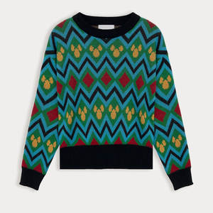 Suéter de cuello alto cálido de invierno informal personalizado de alta calidad para mujer con opción de logotipo frontal de tela transpirable de secado rápido - Product Image 5