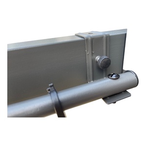 Rideaux latéraux Anthracite Luxor Pavilion, 2 pièces, environ 3 m de large, pour pergola en aluminium - Product Image 2