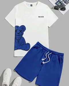 Camiseta Hawaiana Casual de Manga Corta para Hombre, Personalizada con Estampado Tropical Floral, 180 Gramos, Tejido de Punto, 100% Poliéster, 2025 - Product Image 5