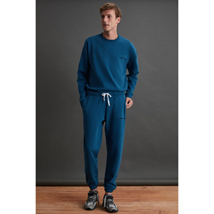 Ensemble de survêtement décontracté pour homme GRIMELANGE Marshall en coton doublé de polaire brodé - Product Image 4