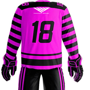 Adult Plus Size Ice Hockey Uniform For Sportswear Set With Sublimation Oem Comfortable Fit Ice Hockey Uniform - Product Image 5