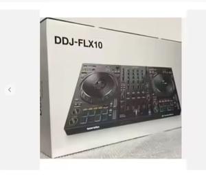 LISTO PARA ENVIAR: Nuevo Mezclador de DJ FLX 10 de 4 Canales de Alto Rendimiento, Controlador de DJ DIY de Alta Calidad - Product Image 1