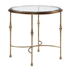 Mesa de esquina de alta calidad, muebles, mesa auxiliar de Metal, mesa de Metal para sala de estar, hogar, Hotel, restaurante, cafetería - Product Image 6