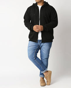 สินค้ามาใหม่มีฮู้ดมีซิปเสื้อผ้าฤดูหนาวผ้าฝ้าย100% ขนแกะผสมลำลองสไตล์มา6XL - Product Image 6