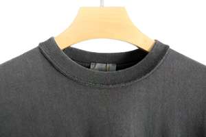 T-shirt oversize en coton délavé à l'acide impression DTG personnalisée broderie logo T-shirt vintage délavé T-shirts pour hommes - Product Image 4