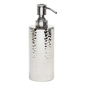 Dispensador de jabón de metal, superventas, diseño hecho a mano, venta al por mayor, acabado dorado, moderno, elegante, de lujo, resistente al agua, duradero, Baño - Product Image 5