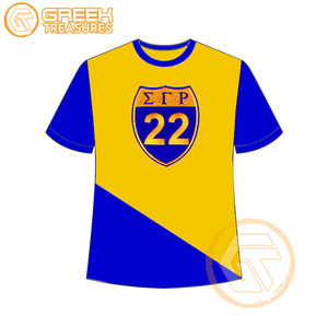Venta al por mayor Sigma Gamma Rho mujeres camiseta hermandad ropa algodón Jersey alta calidad transpirable camiseta mujeres ropa griega - Product Image 5