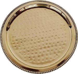 Nouveau lot de 4 sous-plaques polies extra brillantes en argent pour décoration de table plate pour la maison et les restaurants à très bas prix - Product Image 4