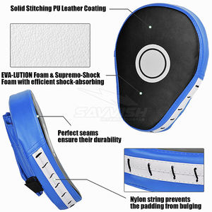 Nuevo Producto: Almohadilla de Entrenamiento de Boxeo Curva, Almohadillas de Boxeo de Venta Caliente, Almohadilla de Boxeo de Cuero PU con Logotipo Personalizado - Product Image 5