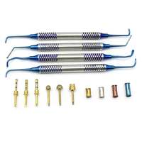 Kit de chirurgie implantaire dentaire Fida International en acier inoxydable manuel, réutilisable, certifié ISO, avec embouts, forets, élévateur de sinus