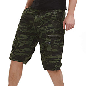 Shorts cargo pour hommes à taille élastique et coupe ample, vente en gros, shorts cargo pour hommes sur mesure, grandes tailles, pour usage décontracté - Product Image 6