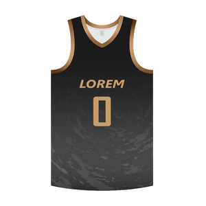 Maillot de basketball personnalisé pour adulte 100 % polyester, séchage rapide, antibactérien, sans manches, respirant, uniforme d'été, transfert thermique - Product Image 4