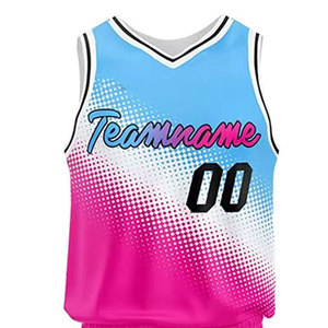 Uniforme de basket-ball léger 100% polyester, meilleure vente, design personnalisé, vêtements de sport de plein air respirants, sublimation XS - Product Image 4