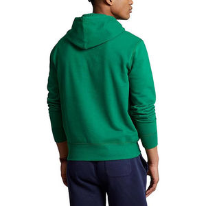 เสื้อมีฮู้ดผ้าฟลีซแบบสวมหัวเนื้อนุ่มสำหรับผู้ชายเสื้อผ้าลำลองทรงบ็อกซี่พอดีตัวสำหรับผู้ชาย - Product Image 5