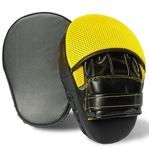 Custom Logo UV Protection Boxing <b>Focus</b> <b>Pads</b> Microfiber Fabrics Curved <b>Focus</b> Mitts for MMA Muay Thai Cycling Outdoor Training - Product Image 4