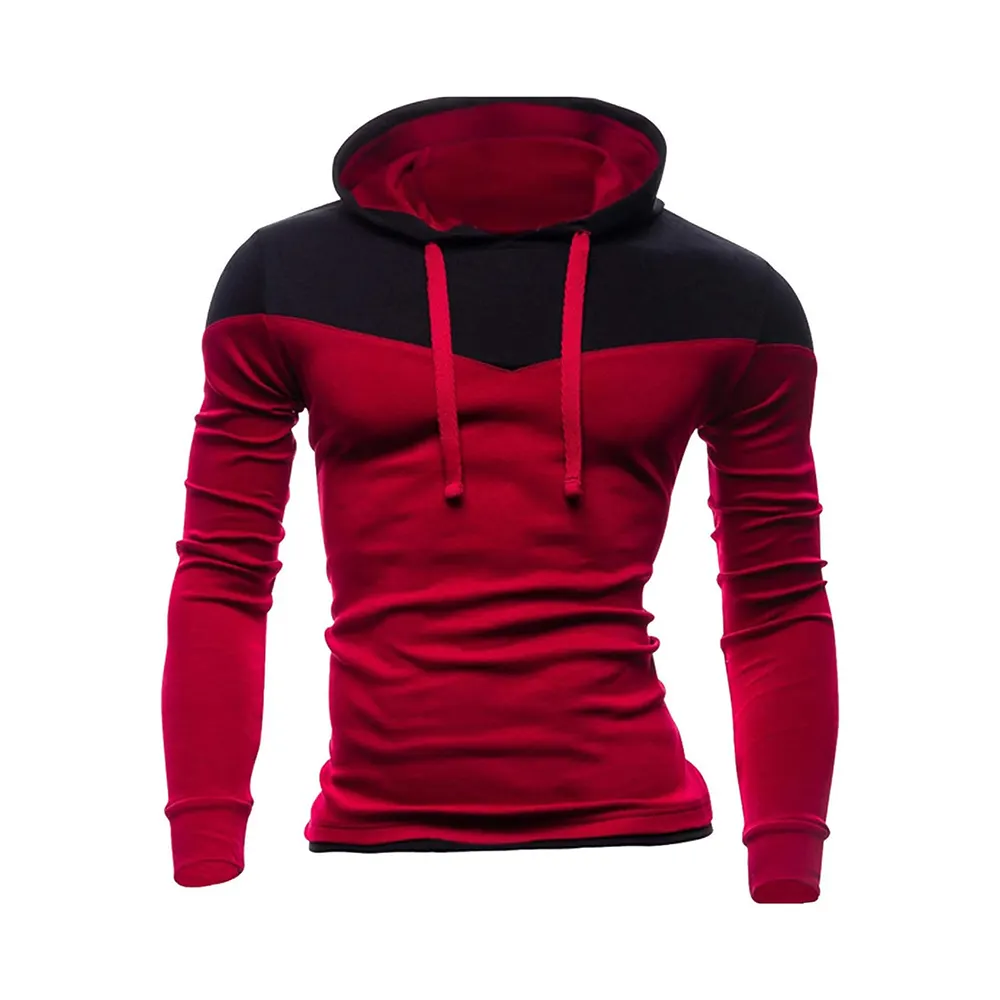 Tùy chỉnh thực hiện màu đen in Hoodies thể thao áo len thể dục hoạt động mặc phòng tập thể dục hoodie người đàn ông bán chạy nhất