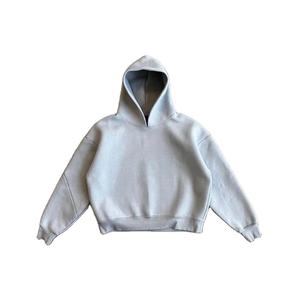 เสื้อฮู้ดทรงบ็อกซี่แบบครอป ผ้าฝ้าย 100% คุณภาพสูง ผลิตตามสั่ง (OEM) สไตล์ลำลอง ปักลาย  ใส่สบาย น้ำหนักมาก  รักษ์โลก เหมาะสำหรับฤดูใบไม้ร่วง - Product Image 2