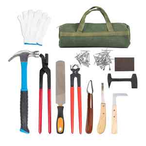 Kits de instrumentos veterinarios de la mejor calidad, cuchillo para pezuñas, pinzas para pezuñas, instrumento para el cuidado de caballos, cortadores de pezuña, Kits completos - Product Image 1