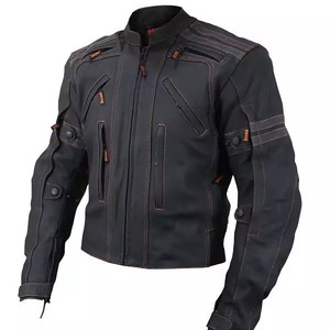 Racing Auto-diseñado a prueba de viento de cuero de la motocicleta armadura de cuerpo cómodo chaquetas de montar en moto 1 pieza impermeable transpirable - Product Image 6