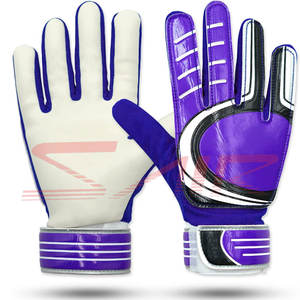 Gants de gardien de but de football respirants professionnels gants de football en cuir de protection personnalisés matériau respirant personnalisé - Product Image 4