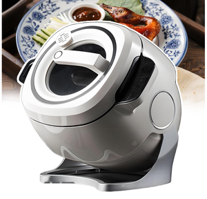 Robot de cuisine automatique abordable Thermomix TM6 1000W en acier inoxydable, contrôlé par application - Product Image 1