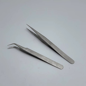 Pince à épiler professionnelle ultra précise, poignée ergonomique, idéale pour l'épilation des sourcils et du visage - Product Image 2