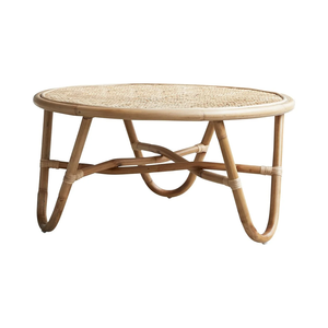 โต๊ะกาแฟหวายทำมือวัสดุเป็นมิตรต่อสิ่งแวดล้อมของตกแต่งบ้านเฟอร์นิเจอร์ทำจากเวียดนามขายส่ง - Product Image 1