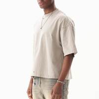 T-shirt Homme Vintage Effet Vieilli 100% Coton Uni – Vente en Gros 2026 – Meilleur Fournisseur
