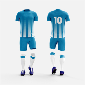 Nuevos conjuntos de uniformes de fútbol personalizados a la moda, camiseta de fútbol por sublimación, camiseta de fútbol de poliéster a la venta ahora de alta calidad - Product Image 1