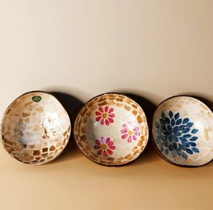 Eco-Friendly Customized Country Design <b>Coconut</b> Shell Bowl Wholesale for <b>Candle</b> Holder or Home Decor VietDelta Brand - Product Image 4